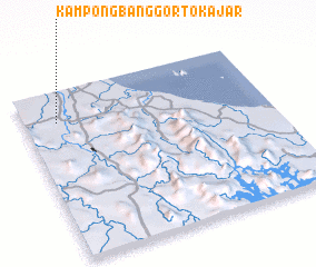 3d view of Kampong Banggor Tok Ajar