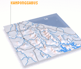 3d view of Kampong Gabus