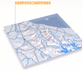 3d view of Kampong Chap Rimau