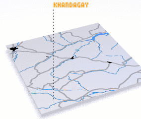 3d view of Khandagay