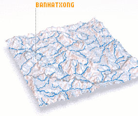 3d view of Ban Hatxông