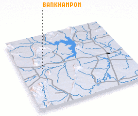 3d view of Ban Kham Pom