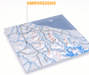 3d view of Kampong Sedik