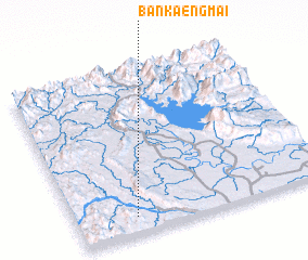 3d view of Ban Kaeng Mai