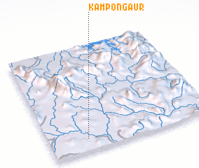 3d view of Kampong Aur