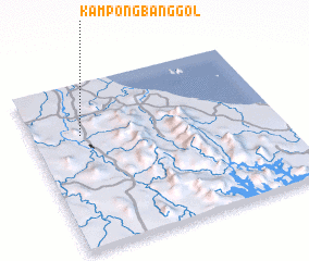 3d view of Kampong Banggol