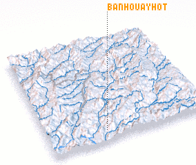 3d view of Ban Houay Hot