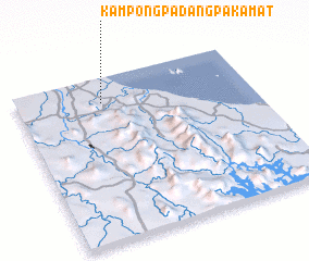 3d view of Kampong Padang Pak Amat