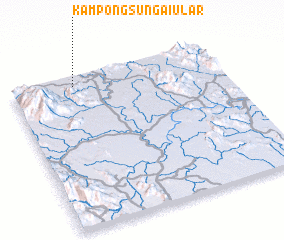 3d view of Kampong Sungai Ular