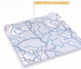 3d view of Kampong Sungai Mas