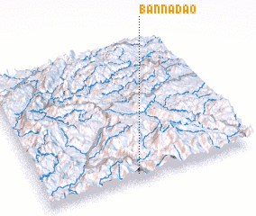 3d view of Ban Nadao