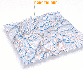 3d view of Ban Sèn Koun