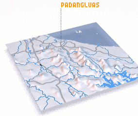 3d view of Padang Luas