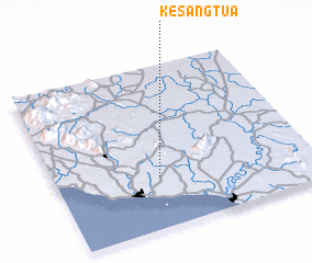 3d view of Kesang Tua