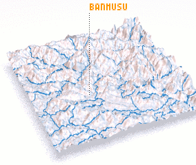 3d view of Bản Mù Su