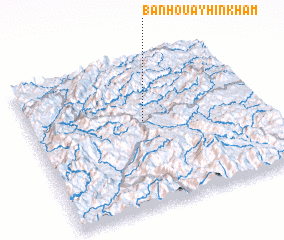 3d view of Ban Houayhinkham