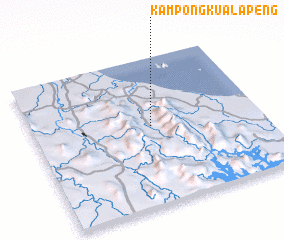 3d view of Kampong Kuala Peng