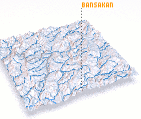 3d view of Ban Sakan