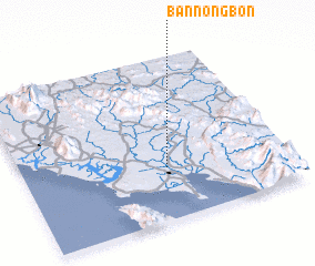 3d view of Ban Nong Bon