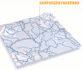 3d view of Kampong Paya Kerbau