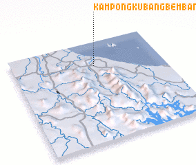 3d view of Kampong Kubang Bemban