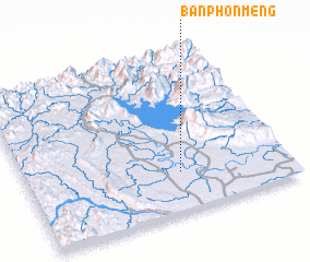 3d view of Ban Phônméng