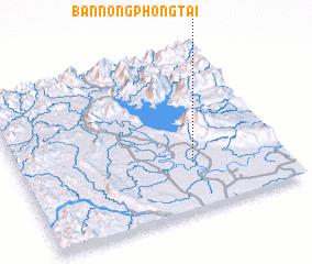 3d view of Ban Nongphông-Tai