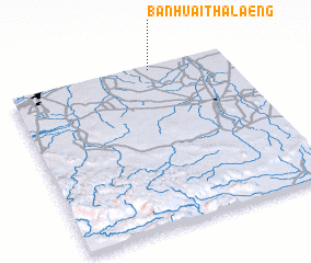 3d view of Ban Huai Thalaeng