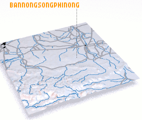 3d view of Ban Nong Song Phi Nong