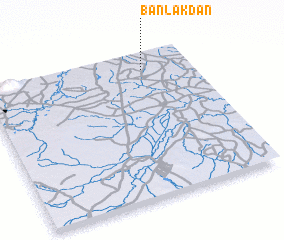 3d view of Ban Lak Dan