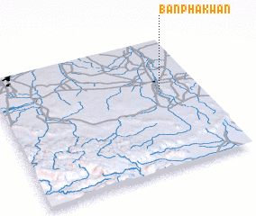 3d view of Ban Phak Wan