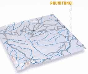 3d view of Phumĭ Thmei