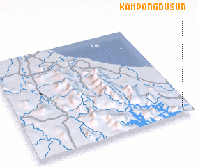 3d view of Kampong Dusun