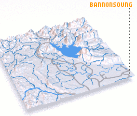 3d view of Ban Nônsoung