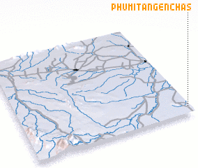 3d view of Phumĭ Ta Ngên Chăs