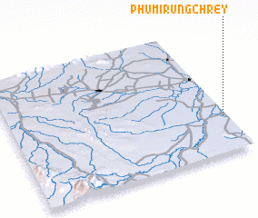 3d view of Phumĭ Rung Chrey