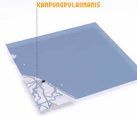 3d view of Kampung Pulau Manis