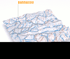 3d view of Ban Naxou