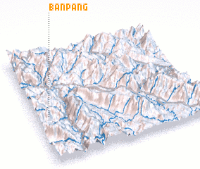 3d view of Bản Pang