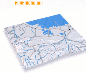 3d view of Phumĭ Kóng Hâk