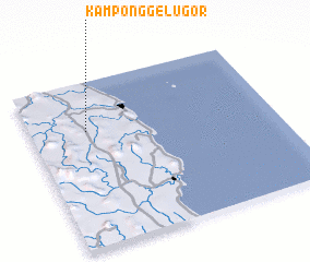 3d view of Kampong Gelugor