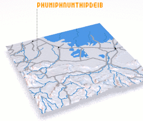 3d view of Phumĭ Phnum Thipdei (1)