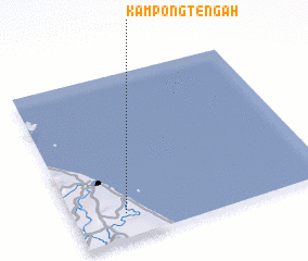 3d view of Kampong Tengah