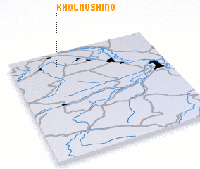 3d view of Kholmushino