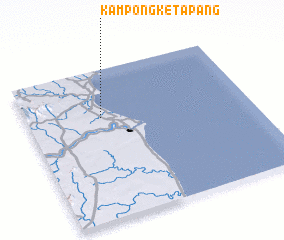 3d view of Kampong Ketapang