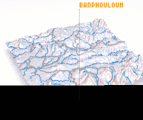 3d view of Ban Phouloum