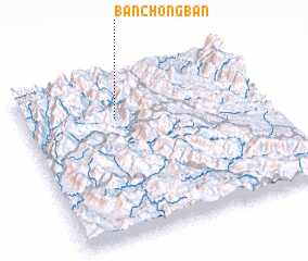 3d view of Bản Chong Ban