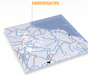 3d view of Kampong Ayau