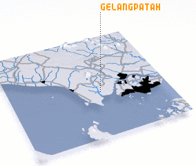 3d view of Gelang Patah