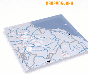 3d view of Kampung Jawa